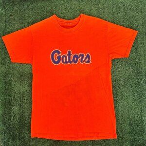 Vintage Y2K UF Florida Gators T-Shirt NCAA University College Logo Orange M